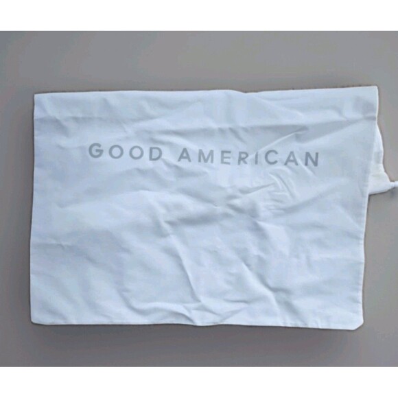 Good American Scandal Lace Up Stilleto Booties Suede Leather Trim Black 7.5 New - Picture 11 of 11